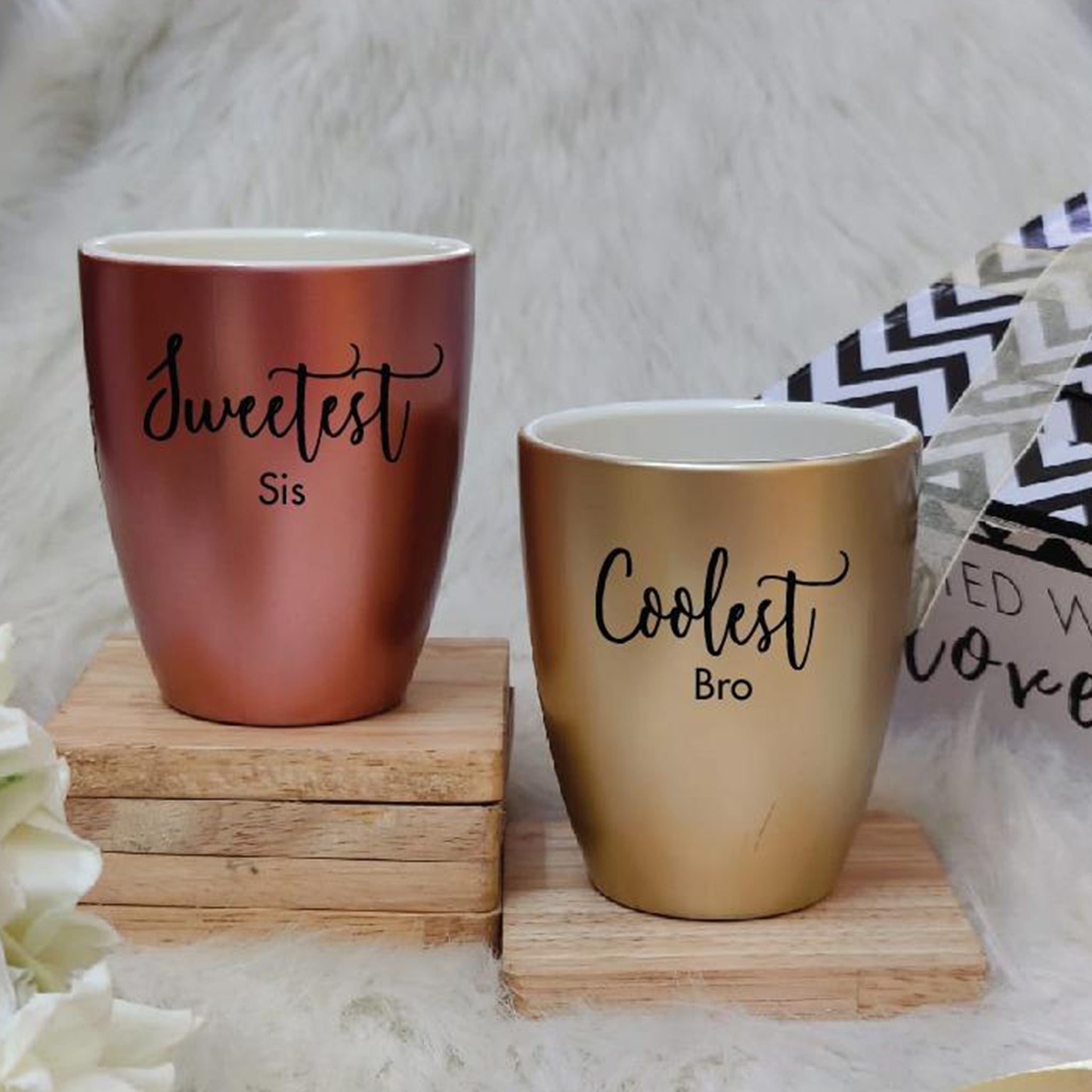 Best Brother Ever Tall Coffee Mug  Personalised Rakhi Gift – The Style  Salad