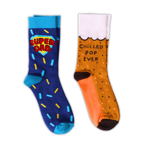 Super Dad Socks Set