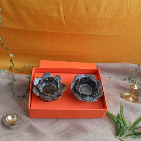 Ceramic Flower Tealight Holders