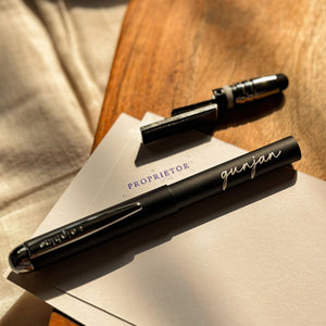 Ball Pen with Inbuilt Ink Stamp & Stylus: Personalized