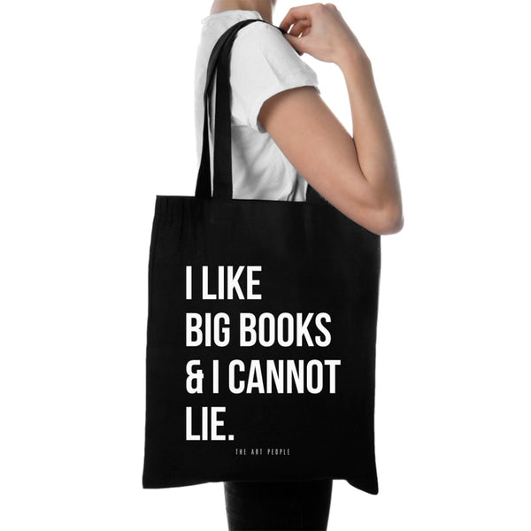 I Like Big Books Tote Bag