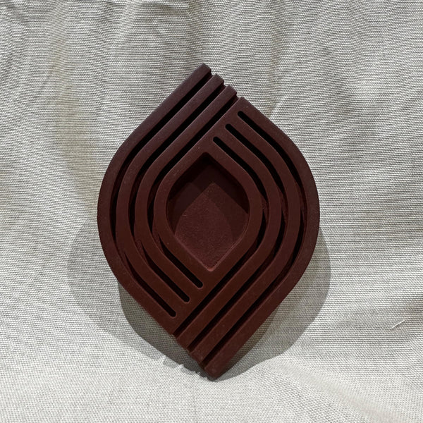 Sacred Wooden Tea Light