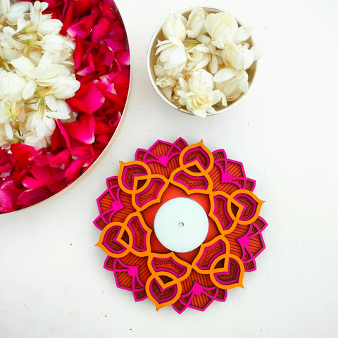 Marigold Tealight Holder Single