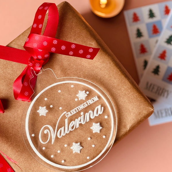 Personalized Christmas Tags Online