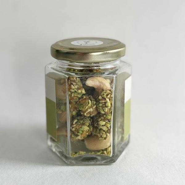 Floral Cashew Jar