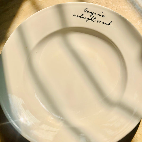 Serene Serve Bowl Personalised