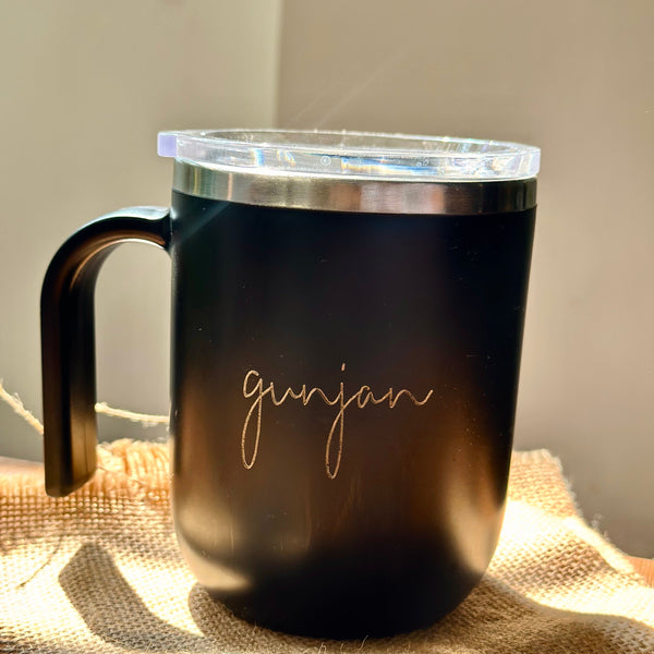 Timeless Insulated Travel Mug  Personalized