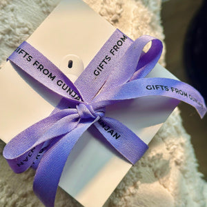 Twill Ribbon Personalized  Lavender