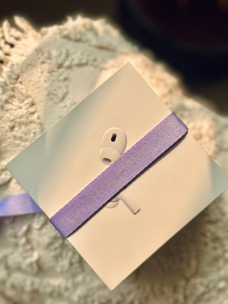 Twill Ribbon Personalized  Lavender