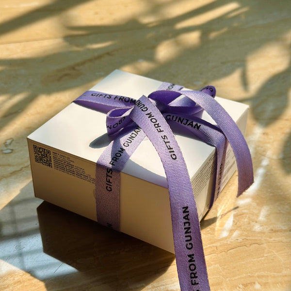 Twill Ribbon Personalized  Lavender