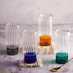 Highball Block Glass Set