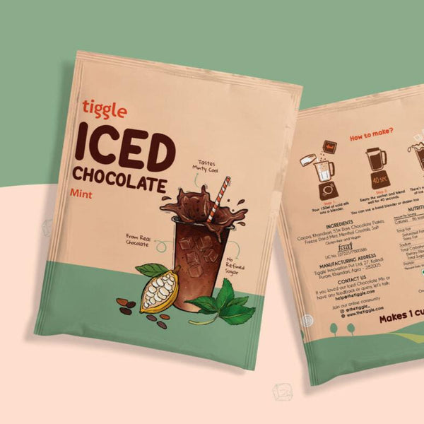 Mint Dark Iced Chocolate Mix Sachets