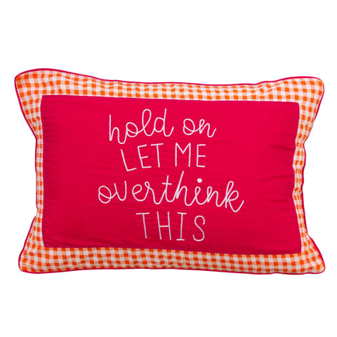 Overthink Cushion Cover