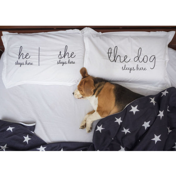 Dog's Life Pillow Cover Set