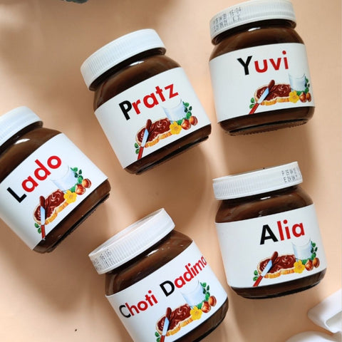 Nutella Jar Personalised