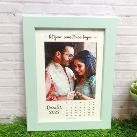 Save The Date Frame Personalised