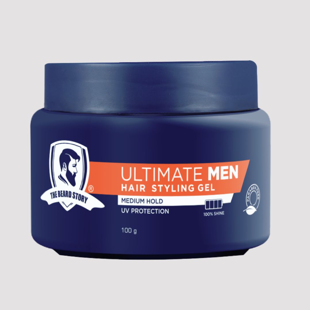 Hair Styling Gel For Medium Hold