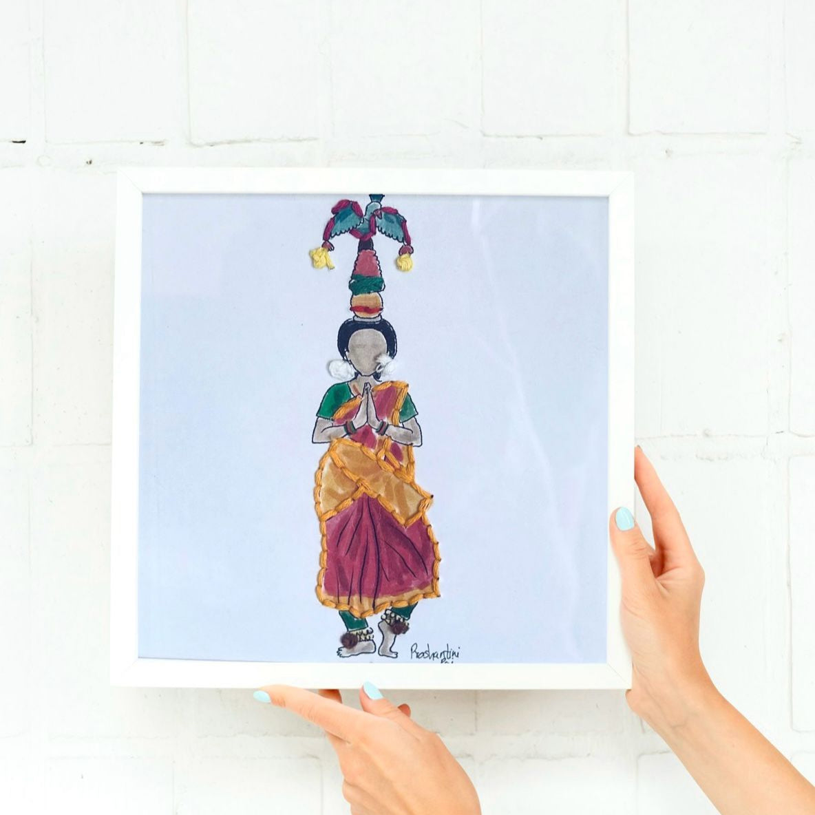 Karakattam Embroidered Frame 