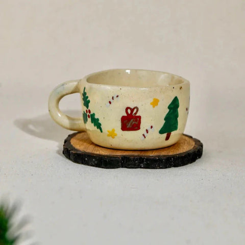 Ceramic Christmas Cup