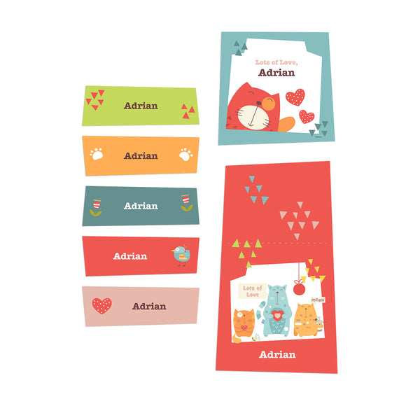 Personalised Name Stickers & Labels for Kids