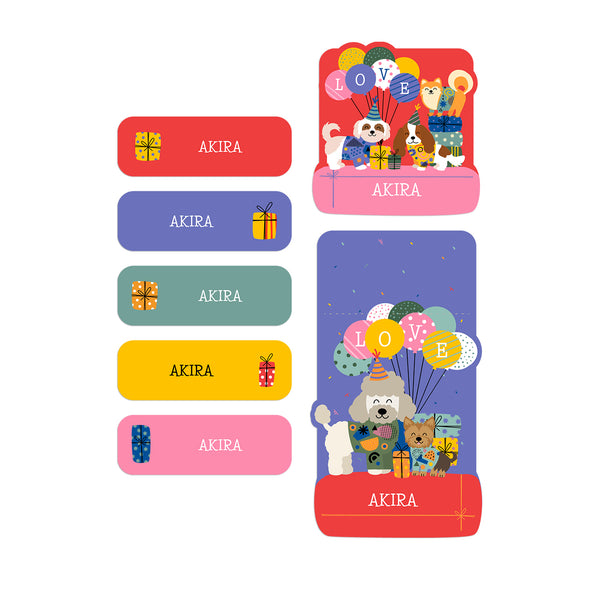 Personalised Name Stickers & Labels for Kids