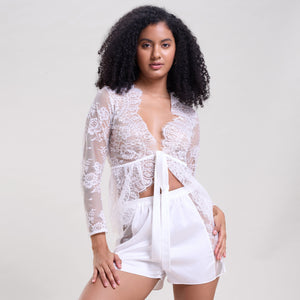 Buy Attractive Shrugs and Shorts lace| Perfect Valentine's Day